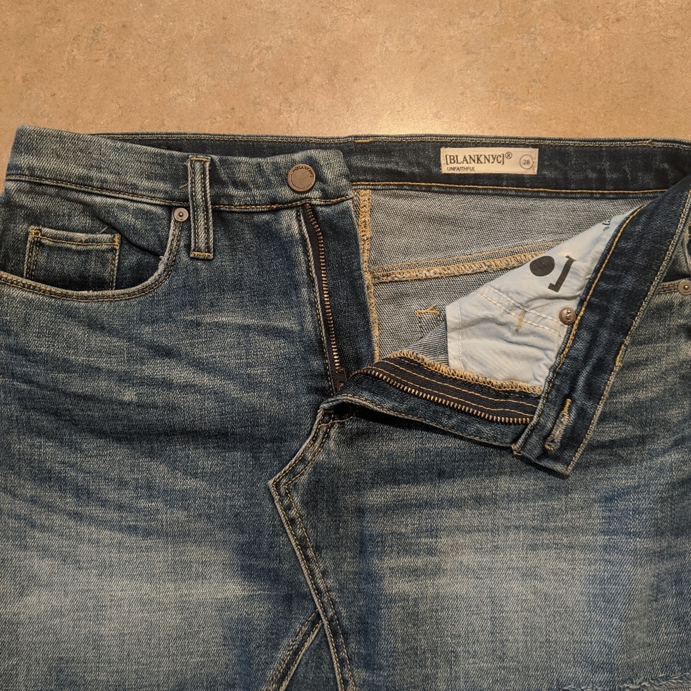 BlankNYC denim skirt